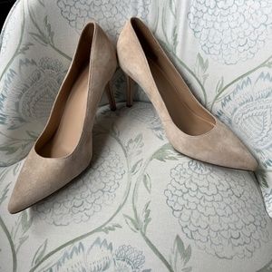 Suede Leather, Witchery (Australian Brand) Beige High Heels, 40